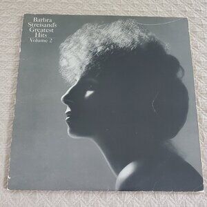 Barbara Streisand's Greatest Hits Vol. 2 CBS Records 1978 LP Vinyl Album TESTED